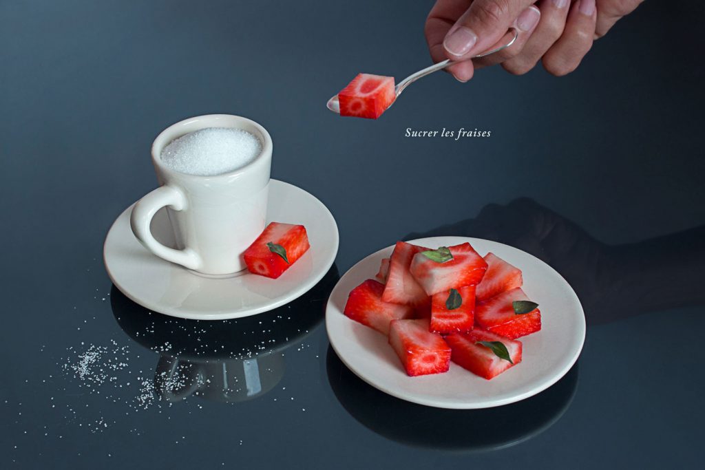 "Sucrer les fraises" - Illustration Pierre Jungers