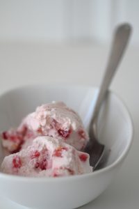 Glace à la Fraise