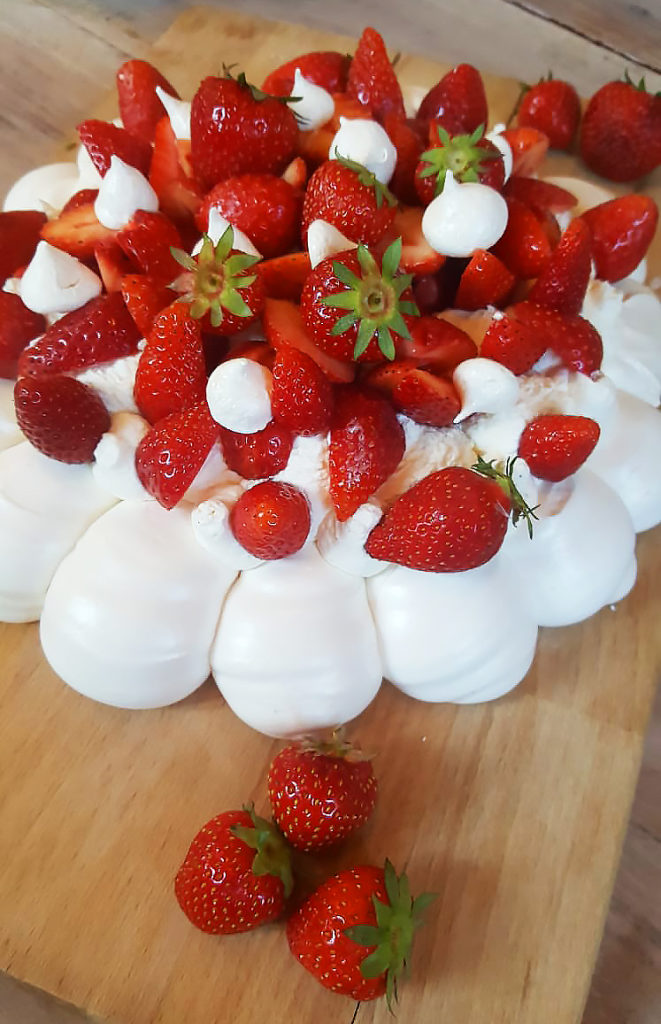 Pavlova Fraises