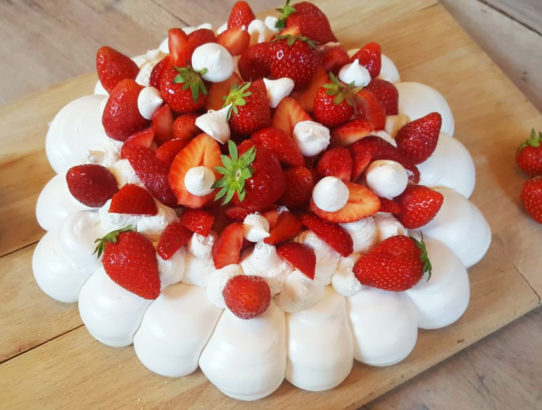 Pavlova Fraises