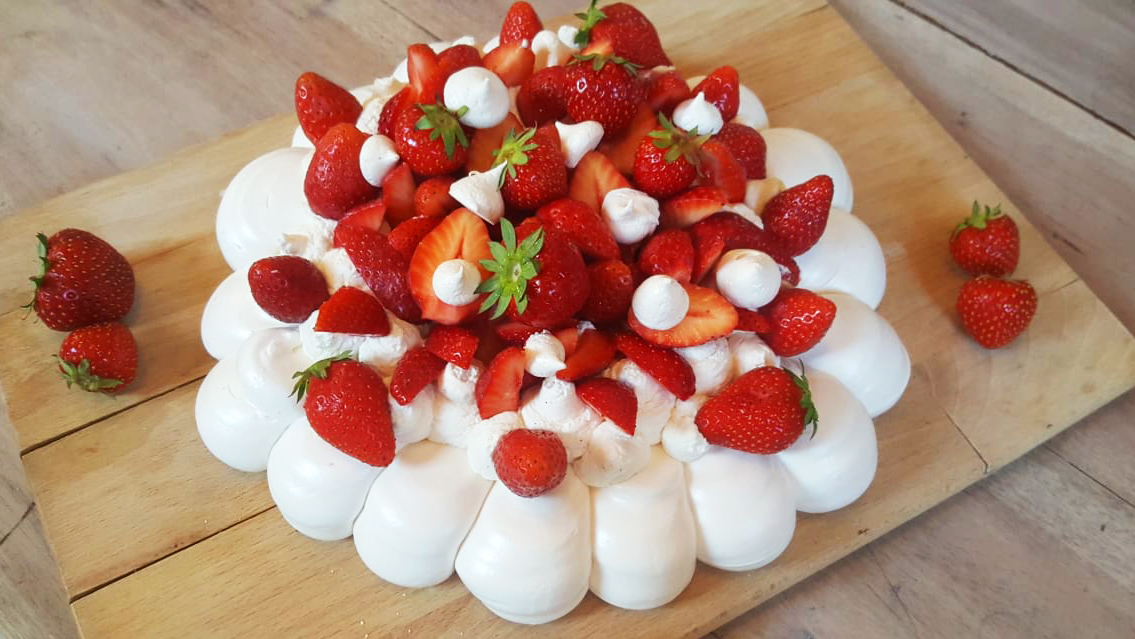 Pavlova Fraises