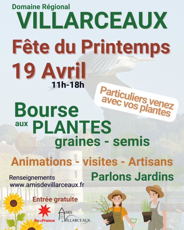 En attendant que les fraises rougissent dans nos champs 🍓
Voici la liste de nos événements à venir ☺️

• Domaine régional de Villarceaux (Chaussy)
Fête du Printemps (Fête des Plantes)
Samedi 19 avril de 11h à 18h
Événement Facebook → https://www.facebook.com/events/1162851662239982/

• Genainville (Salle des Fêtes)
Foire Gastronomique
Samedi 26 & dimanche 27 avril de 10h à 18h
Événement Facebook → https://www.facebook.com/events/653590307620056/

• Château de La roche-Guyon
Fête des Plantes - Plantes Plaisirs Passions
Samedi 3 et dimanche 4 mai de 10h à 19h
Thème 2025 : Le jardin (se) boit
🎫 Tarif unique : 8 € (gratuit moins de 18 ans)
Événement Facebook → https://www.facebook.com/events/1363065431289722/
Plus d'infos : http://www.chateaudelarocheguyon.fr/fete-des-plantes-2025/

• Pontoise (Place du Grand Martroy)
Foire du Vexin
Dimanche 18 mai de 9h à 18h
Informations à venir

• Poissy (Parc Meissonier)
Fête de la Nature
Samedi 24 mai de 10h à 19h
Informations à venir

• Théméricourt (Maison du Parc)
Marché des Producteurs et Artisans
Samedi 14 juin de 14h30 à 20h
Dans le cadre de l’événement des 30 ans du Parc
Informations à venir

• Vauréal (Boulevard de l'Oise)
Marché des Saisons
Samedi 21 juin de 9h à 14h
Plus d'info : https://vaureal.fr/ca-bouge/agenda-des-sorties/le-marche-des-saisons

• Domaine régional de Villarceaux (Chaussy)
Fête de l'Interco
Samedi 28 juin de 11h à 19h
Informations à venir
.
————
🍓 #fraise #fraises #fraisier #fraisiers #fruit #fruitsrouges #rouge #fruitsdesaison #saison #printemps #spring #agriculture #agriculteur #producteur #producteurlocal #produitslocaux #produitsdesaison #champs #pleinchamp #strawberry #strawberries #cultures #nature #pnr #vexin #vexinfrançais #pnrvexinfrancais #valdoise #clery #ventedirecte